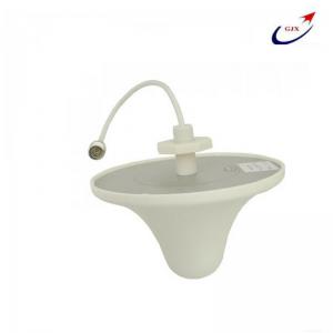 China Highly Reliable 3dBi 2.4G GSM White ABS 4G Penta-Band Omni Ceiling Antenna N-Type Connector wholesale