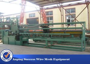 China Green Customized Chain Link Fence Making Machine For Low Carbon Wire wholesale