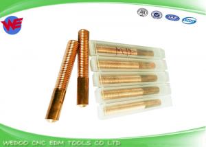 China 80mm Length Copper Electrode Material M12 Copper Thread Taper For CNC EDM Machine wholesale