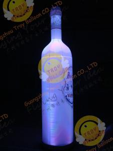 China Customized Oxford Inflatable Bottle Reusable LED Light For Special Events wholesale