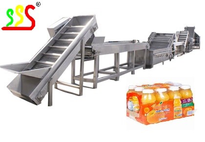 China 2t/H Mango Juice Processing Machine 300 - 500ml Bottle Packing wholesale