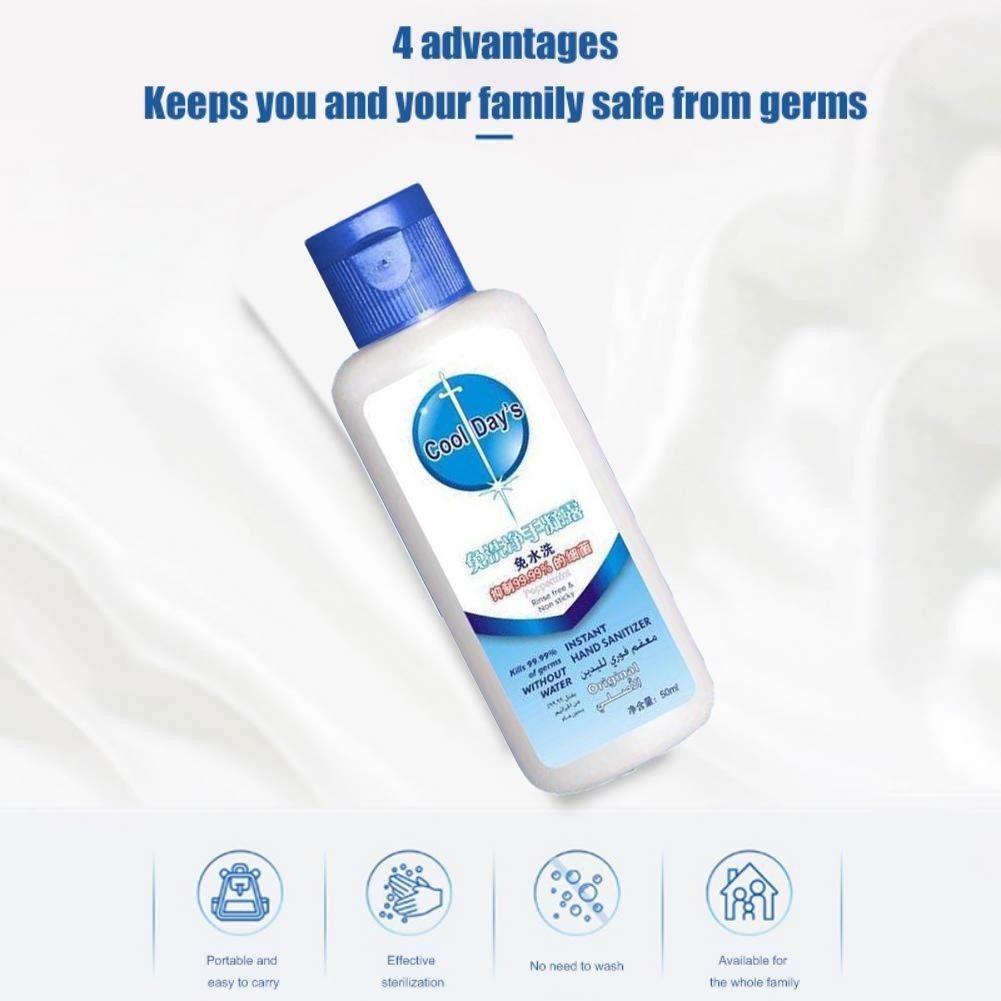 China Waterless Hand Sanitizer With Pump , Portable Hand Sanitizer Children Adults wholesale