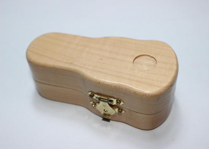 China Cover Lid Small Wooden Gift Boxes , Custom Built Wooden Boxes Special Nature Color wholesale