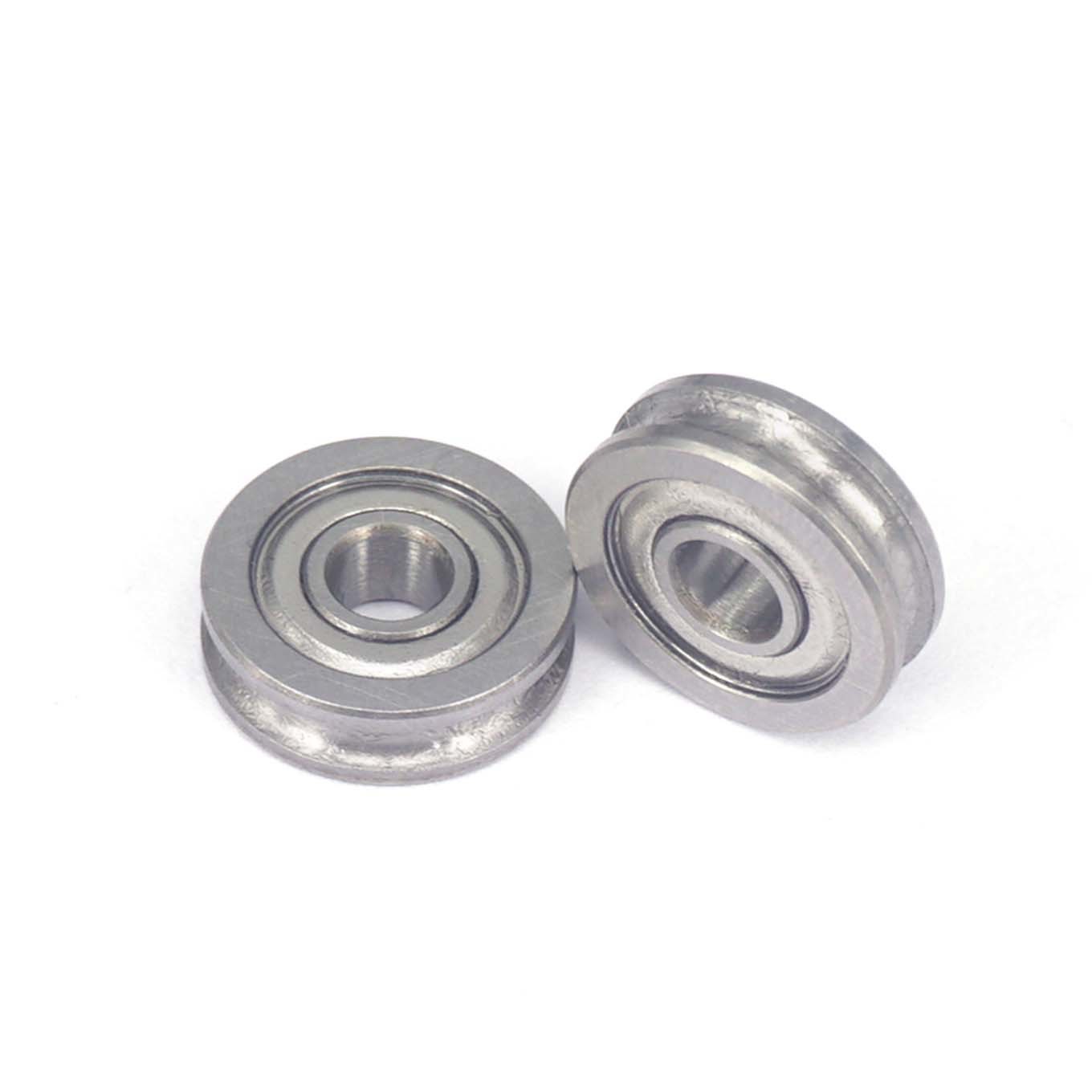 China 4x13x4mm Carbon Steel U604ZZ U Groove Pulley Wheels For 3D Printer wholesale