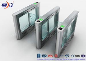 China RFID Card Reader Pedestrian Barrier Gate Access Control System DC24V Brush Motor wholesale