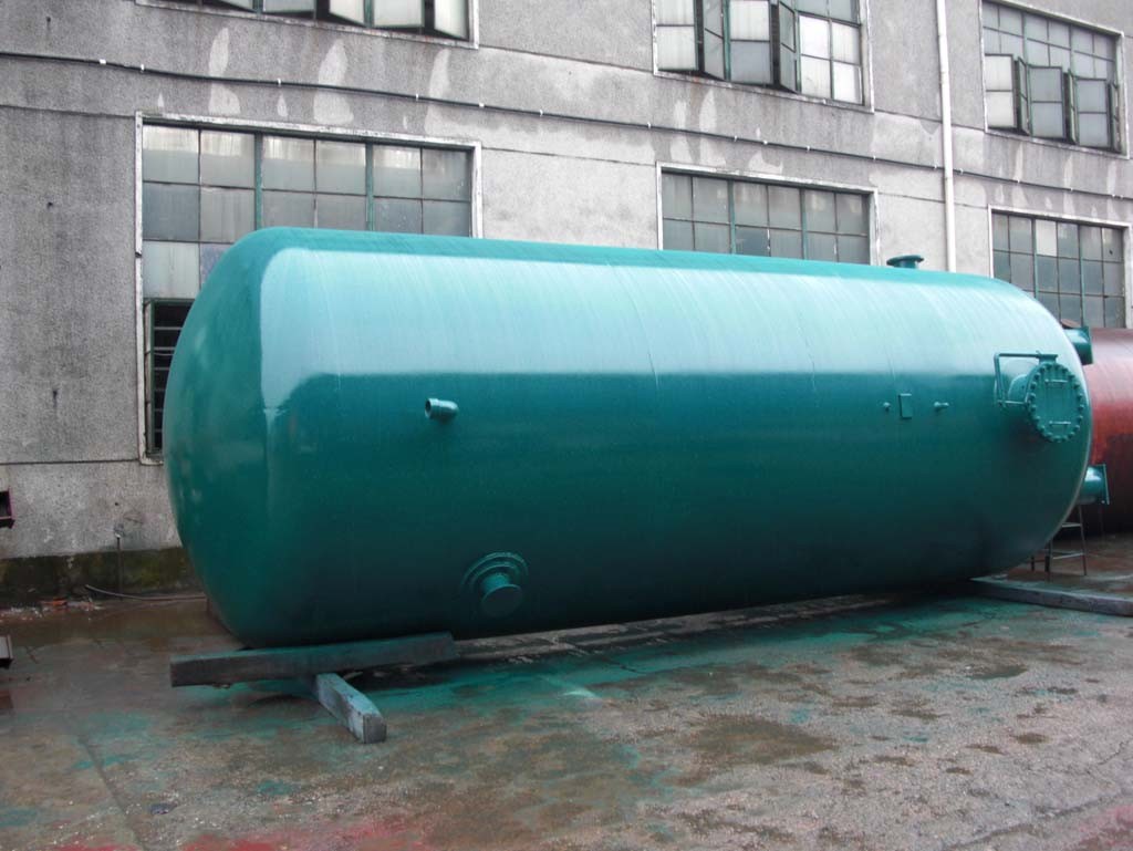 China 12 Ton Dual - Axle Super Insulation Vertical Air Compressor Tank Replacement wholesale