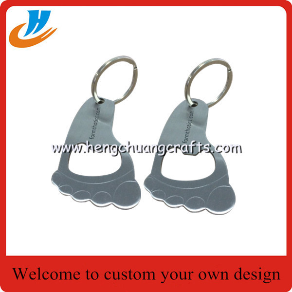 China Stainless steel openers,keychain bottle opener with custom logo wholesale