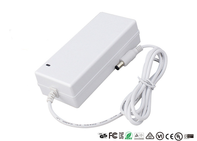 China Desktop Switching Ac Dc Power Adapter Adaptor 12v 5a 6a With White Color wholesale