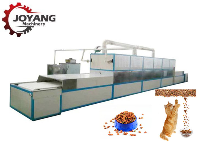 China High Efficiency Conveyor Belt Microwave Drying And Sterilization Machine For Pet Foods wholesale
