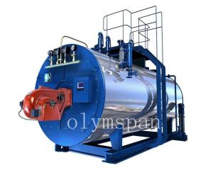 China High Pressure Gas Fired Steam Boiler , 1 Ton Atomized Steel Steam Gas Heating Boiler wholesale