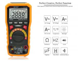 China Professional Auto Range Digital Multimeter With USB Interface And T-RMS wholesale