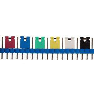 China Colored 40 Pins 2.54mm Single Row Straight Pin Header Male Connector Strip for Arduino wholesale
