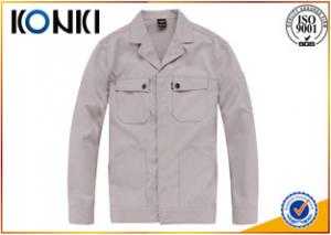 China Winter Durable Custom Jackets Uniforms , Long Sleeve Scrub Jacket Top wholesale