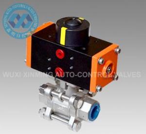 China GT series angular rack and pinion pneumatic actuator double acting for valves wholesale