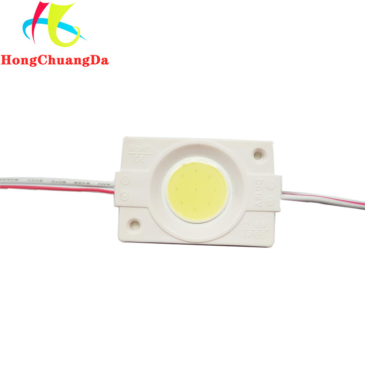 China High Lumen LED Module COB 2.4W IP65 Waterproof CE ROHS wholesale