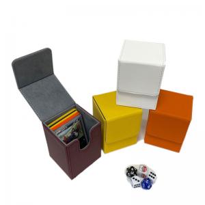 China YGO Trading Card Deck Box 100+ Custom Mtg Deck Box With Top Loading wholesale