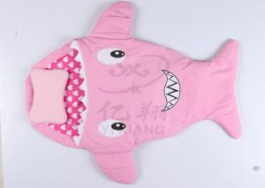 China Baby Cartoon Shark Fish Swaddle Soft Snuggle-in Sleeping Bag Bedding wholesale