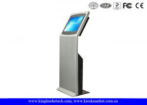 China Touch Screen Kiosk , Multimedia / Internet / Interactive Self Service Kiosk wholesale