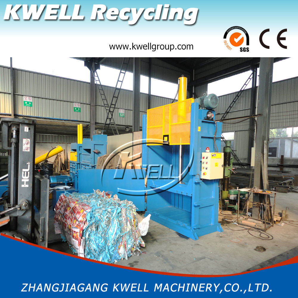 China Automatic Waste Carton Compactor/Paper Baler/Cardboard Baling Machine wholesale