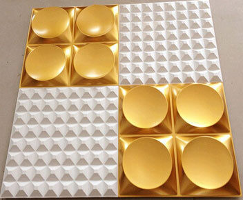 China Paintable Waterproof  3d PVC Wall tile for Interior Home/ Hotel Wall decoration wholesale
