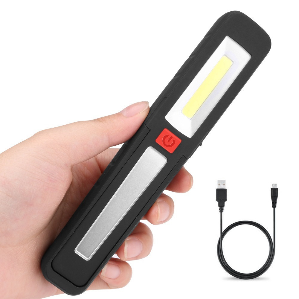 China Cxfhgy 2 in 1 Flashlight Floodlight 3 Modes COB LED Hand Torch Camping Magnetic Work Light Auto Inspection Repairing Lam wholesale