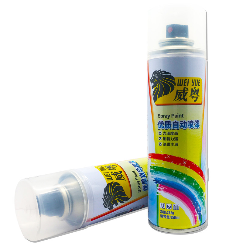 China Wood Plastic Black Spray Paint Acrylic Based 400ml wholesale