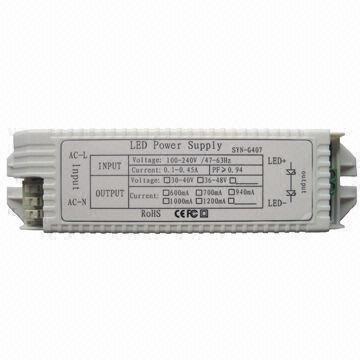 LED External Power Supply with 30 to 40V Out
