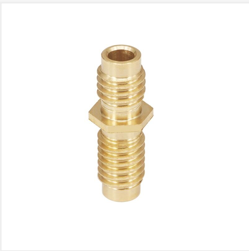 China Brass Natural Color Length 20mm All Metal Throat Suit for M6X20 Screw wholesale