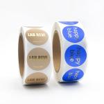 Personalised Self Adhesive Sticker Labels, Custom Adhesive Round Sticker