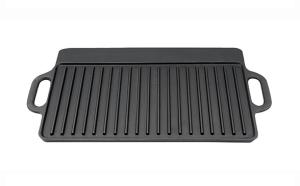 China REVERSIBLE CAST IRON GRILL PLATE WITH HANDLES wholesale