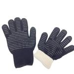 Kevlar Outer Cotton Inner Heat Resistant Gloves BBQ Oven Gloves with Silicone