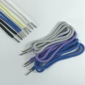 China Custom fashion colorful cotton no tie shoe laces for shoe accessories wholesale