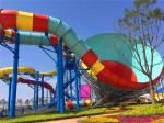 Tornado water slide water park equipment