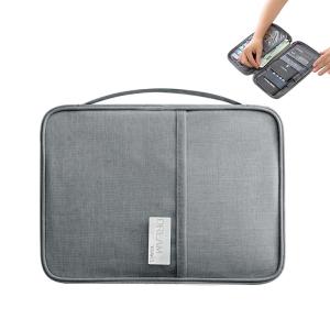 China Large Travel Passport Bag Overseas Travel Document Bag Bag Clutch Waterproof Dustproof Portable Card Holder Wallet wholesale
