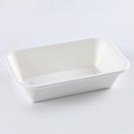 2022 Free Plastic Disposable Serving Trays , Biodegradable Sugarcane Bagasse