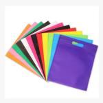 Low Price Wholesale Custom Logo Eco-Friendly D-Cut Non Woven Flat Bag