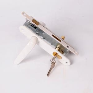 China China factory wholesale price aluminum plastic door lock plastic steel door lock handle lock wholesale