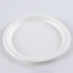 Wholesale disposable plate green bagasse pulp food plates