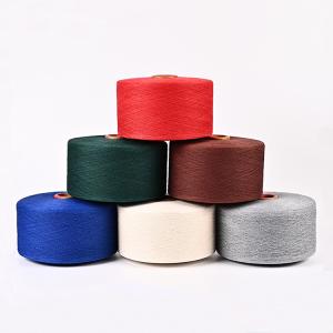 China T-shirt Yarn Manufacturer Blended Regenerated Cotton Polyester Yarn wholesale