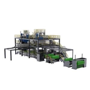 China China Supplier PLA/Pet Industrial Pollution Free Non Woven Fabric Making Machine wholesale