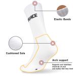 Custom Jacquard Design Letter Happy Face Socks Cozy Wholesale Cotton Socks sport