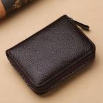 RFID Wallet Top Layer Leather Organ Multi-Card Card Holder Men'S Card Sleeve