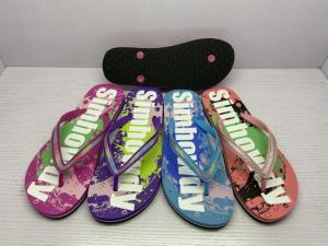 China Summer Lady Fashion Flip-Flops Outdoor Wear Resistant Slipper Anti-Slipper wholesale