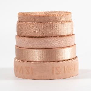 China Custom designer bra strap band wholesale underwear elastic band nylon bra elastic band wholesale