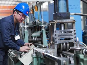 China 0Cr18Ni9 TP321 Welded Stainless Steel Pipe For Boiler , ASTM A249/A312 wholesale