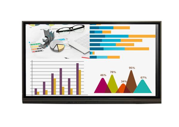 Quality Office Meeting  Brightness 350cd/m2 LCD Interactive Touch Screen for sale