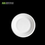Wholesale Green Bagasse Pulp Food Containers Disposable Plate