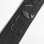 Underwear anti-slip silicone rubber grip elastic webbing waistband for garment