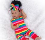 22inch dark black doll