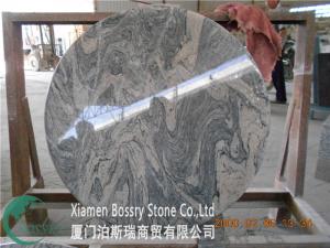 China China pink juparana fantastico granite counter prefeb flat edges wholesale